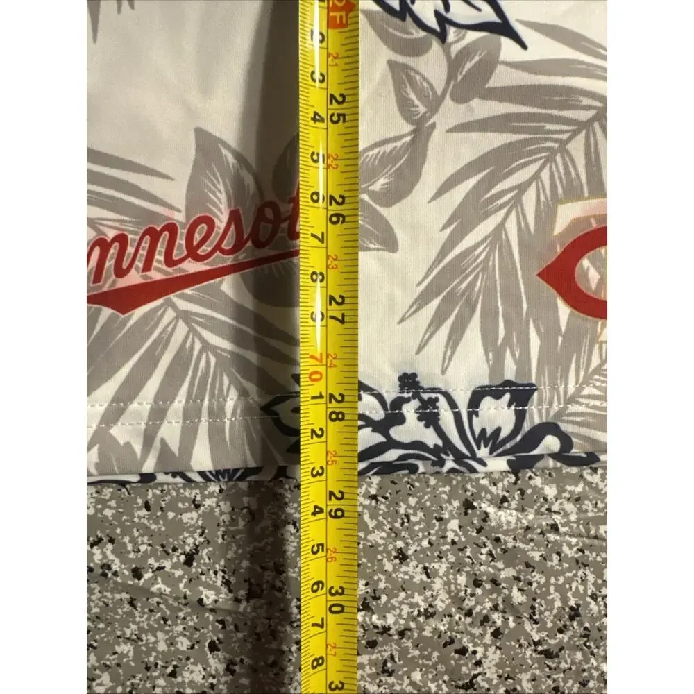 NWT Minnesota Twins Game Day Aloha Print Reyn Spooner MLB® Performance Polo - M